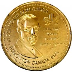Token - Commonwealth Games Edmonton Canada Percy Williams