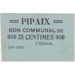 25 Centimes - Pipaix