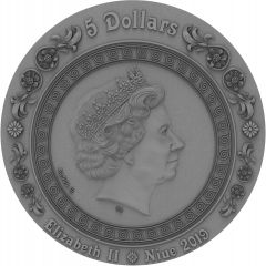 5 Dollars - Elizabeth II Athena and Minerva