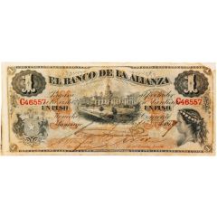 1 Peso Banco de La Alianza