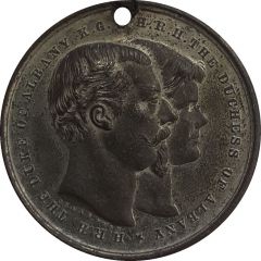 Medal - Royal Visit to Preston by Duke of Albany 1882