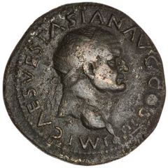 Dupondius - Vespasian S C, Victory