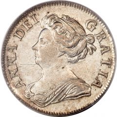 1 Shilling - Anne 3rd bust