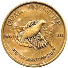 Token - Quail Unlimited Anniversary