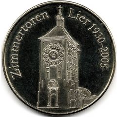 Belgian Heritage Collectors Coin - Lier Zimmertoren