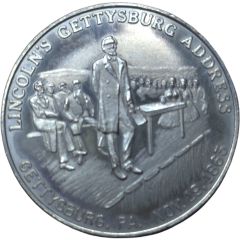 Token - Abraham Lincoln Gettysburg Address