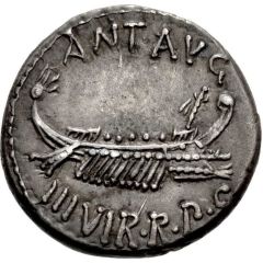 Denarius - Mark Antony LEG•XII•ANTIQVAE