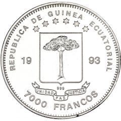 7000 Francos CFA Allosaurus