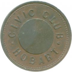 Club Check - Civic Club - Hobart 6 Pence