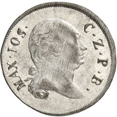 3 Kreuzers - Maximilian IV Joseph Kreuzers Landmünze