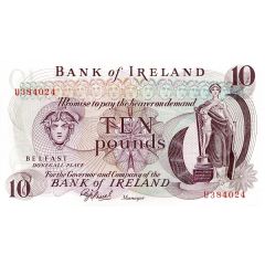 10 Pounds Bank of Ireland