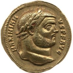 Aureus - Maximianus I HERCVLI - VICTORI, Nicomedia