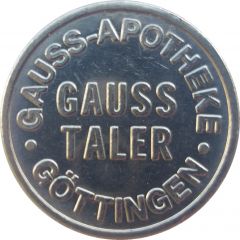 Gauss Taler - Gauss Apotheke Göttingen
