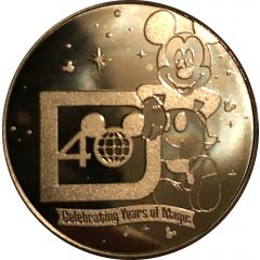 Token - Walt Disney World 40 years of magic