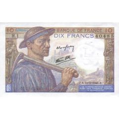 10 Francs - Mineur type 1941