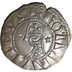 Denier à la Tête Casquée Classe J Bohemond IV Majorité