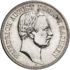2 Marks - Frederick August III Mint Visit