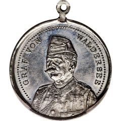 Medal - Generalfeldmarschall Alfred, Graf von Waldersee Return to Germany from China