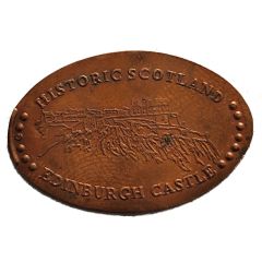 Elongated Coin - Historic Scotland Edinburgh Castle