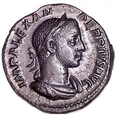 Denarius - Severus Alexander IMP ALEXANDER PIVS AVG, Rome