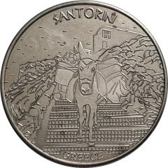 Hellenic Heritage Collectors Coin - Santorini