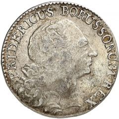 8 Gute Groschen - Frederick II Seven Years` War
