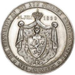Medal - 200th anniversary of the city of Neu-Isenburg