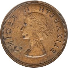2 1/2 Shillings - Elizabeth II Obverse Trial