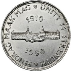 5 Shillings - Elizabeth II 50 Years of the Union of South Africa