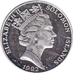 10 Dollars - Elizabeth II Saltwater Crocodile