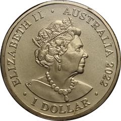 1 Dollar - Elizabeth II 6th Portrait - 150th anniversary of Australian Overland Telegraph Line