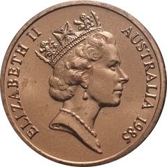 1 Cent - Elizabeth II 3rd Portrait