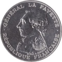100 Francs - La Fayette piéfort