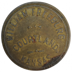 1 Dollar - William Freeburg Courtland, Kansas