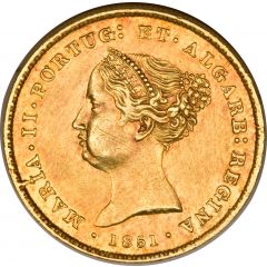2500 Reis - Maria II