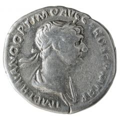Denarius - Trajan COS VI P P S P Q R, Jupiter