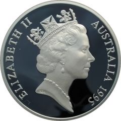 5 Dollars - Elizabeth II 3rd Portrait - Charles Todd - Masterpieces in Silver