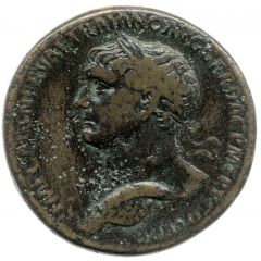 Sestertius - Trajan S P Q R OPTIMO PRINCIPI S C, Victory