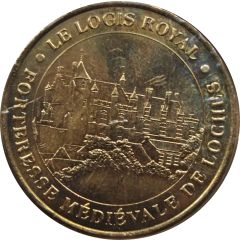Monnaie de Paris Tourist Token - Forteresse médiévale de Loches Le logis royal