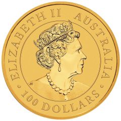 100 Dollars - Elizabeth II 6th Portrait - Super Pit Australia - Gold