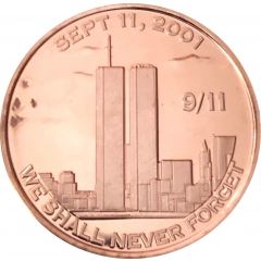 1 oz Copper September 11, 2001
