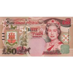 50 Pounds - Elizabeth II Winston Churchill