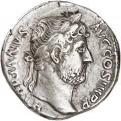 Denarius - Hadrian ROMA FELIX, Roma