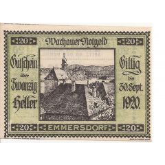 20 Heller Wachau - Emmersdorf