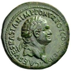 Sestertius - Titus S C, Spes