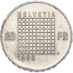 20 Francs Federal constitution