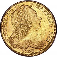 Peça - José I Lisboa, Bahia and Rio mint
