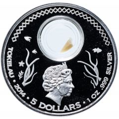 5 Dollars - Elizabeth II The Great White Shark