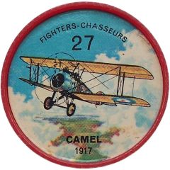 Token - Jell-O Aircraft #27, Camel