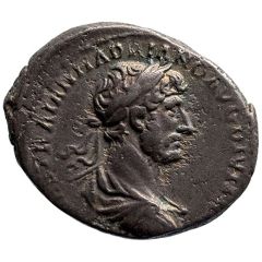 Denarius - Hadrian PARTH F DIVI NER NEP P M TR P COS IVSTITIA, Justitia